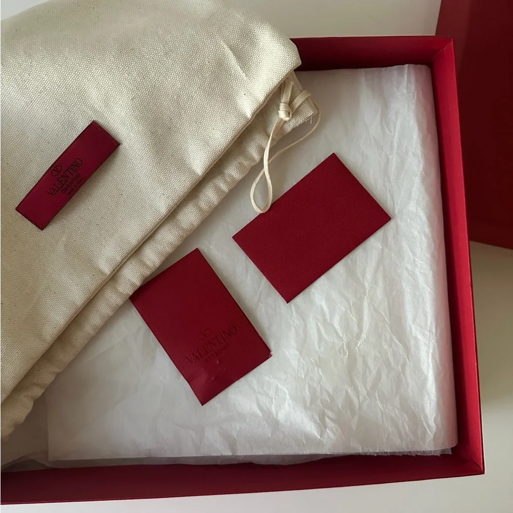 Valentino Rockstud Ankle Strap Pump 100 Mm Size 37 Poudre - Picture 4 of 8